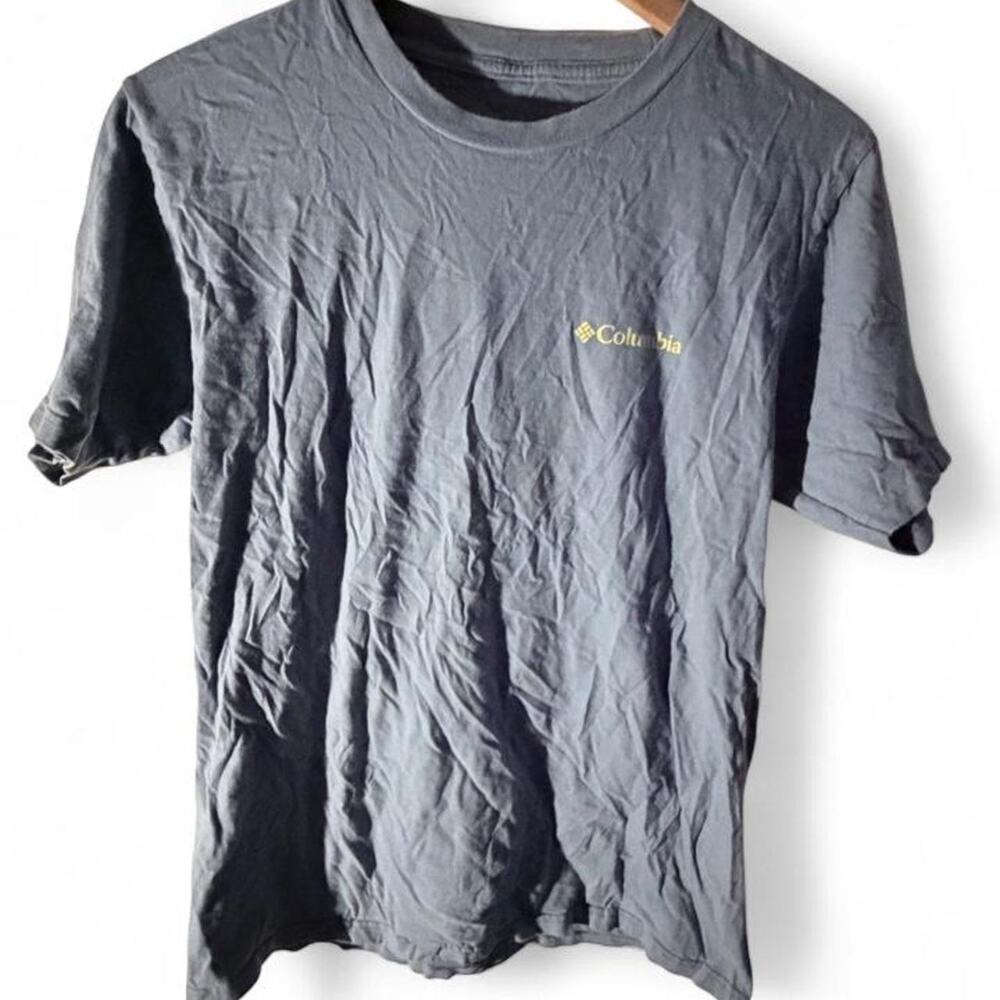Columbia sportswear blue t shirt